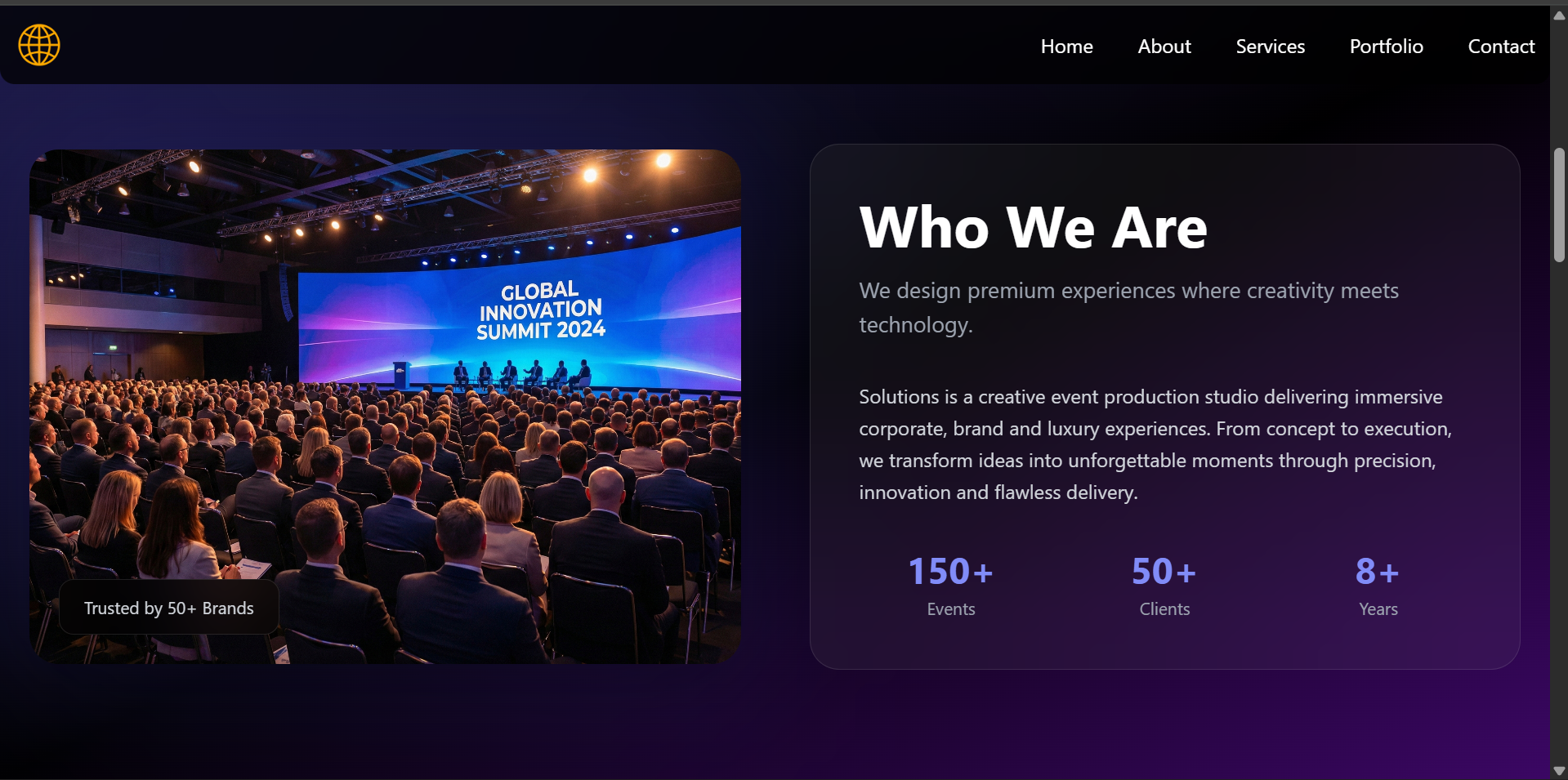 Startup Landing Page